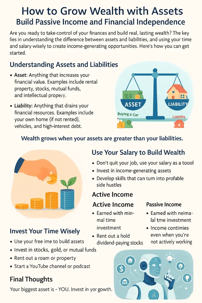 How to grow wealth with Asssets